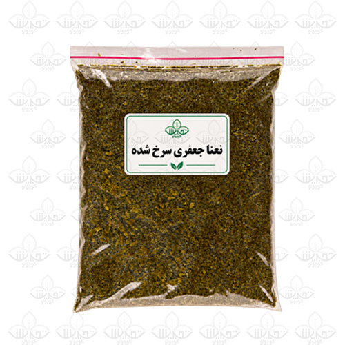 نعنا جعغری سرخ شده