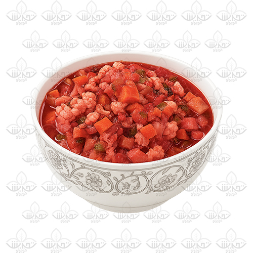 ترشی سالاد خانگی (ترشی گوجه)